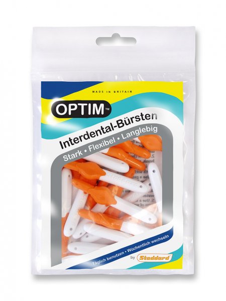 OPTIM Interdentalb&uuml;rste 16 er pack orange - ISO 1
