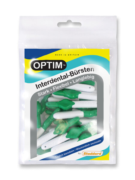 OPTIM Interdentalbürste 16er pack grün - ISO 5