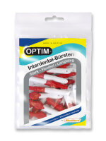 OPTIM Interdentalbürste 25er pack rot - ISO 2